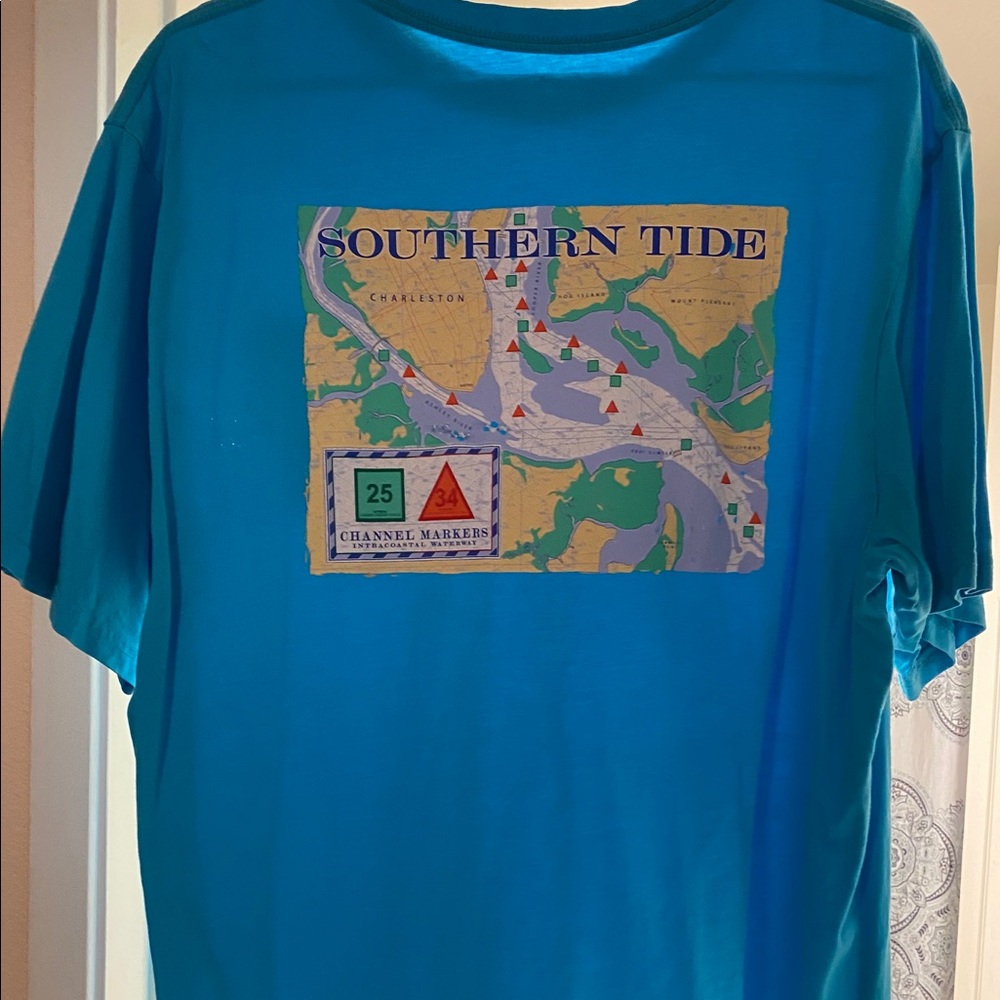 Southern Tide Men’s Tshirt - Size XL - Blue